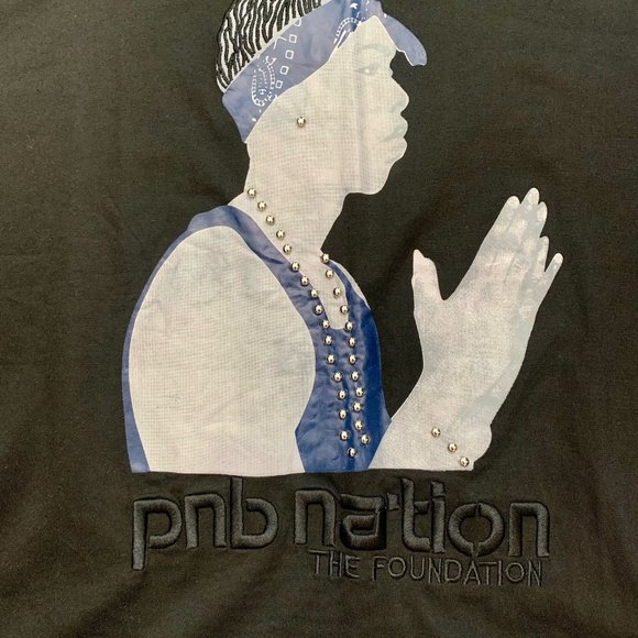 Deadstock Vintage 90's PNB Nation Silkk The Shocker Hip Hop Rap T-shirt No Limit - Picture 2 of 4